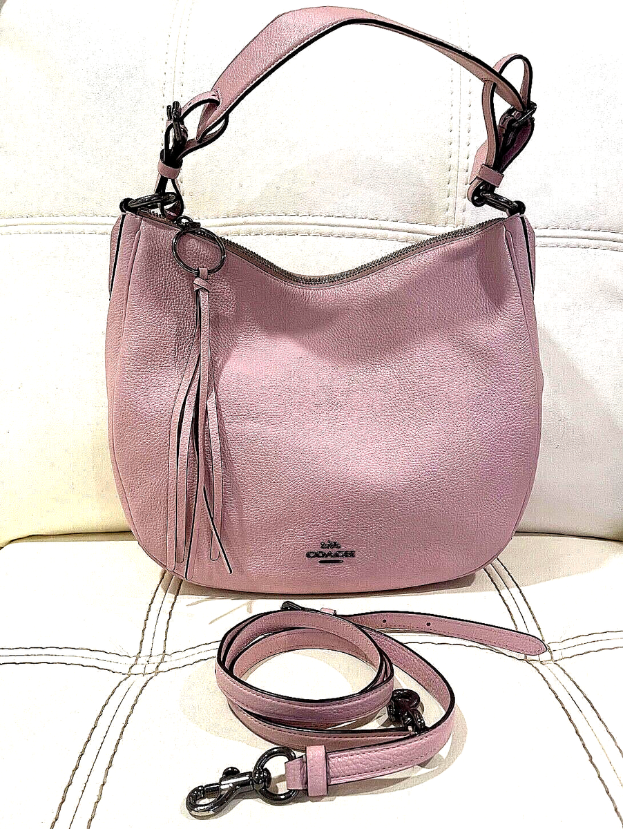 Coach Sutton Pebble Leather Hobo Shoulder Bag
