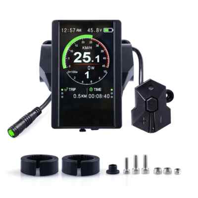 Electirc Bike Bafang 8fun BBS01 BBS02 BBSHD LCD Display for Mid-drive Hub Motor