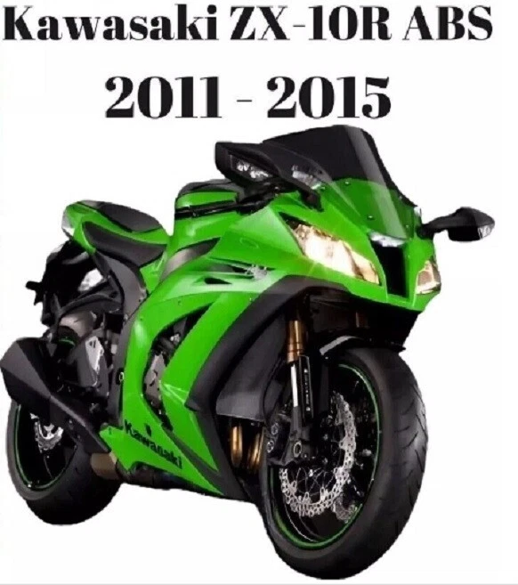 Kawasaki Ninja ZX-10R/ABS 2011-15 Manuale Officina Manuale Riparazione Italiano