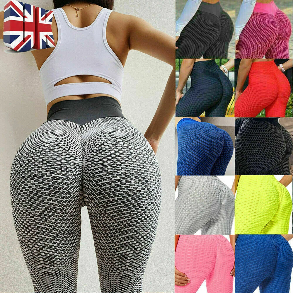 Sexy Tik Tok Leggings Push Up Yoga Pants Womens High Waist Gym