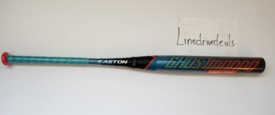 Batte De Softball Easton Ghostmondo Double Barrel 27 Oz 34 Pouces - Bleue
