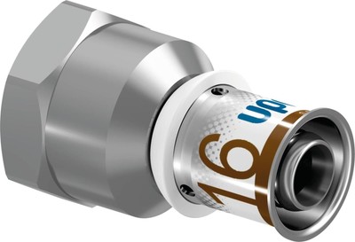Uponor Übergangsmuffe S-Press Plus MLC 20mmx3/4'' IG