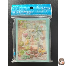 Pokemon Grassy Gardening 64 Sleeves Japanese Pokemon Center Exclusive Sealed