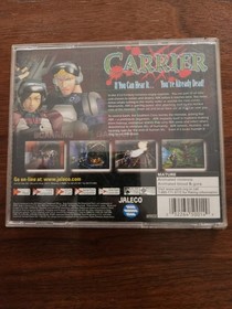 Jaleco Carrier Sega Dreamcast Action & Adventure Game, Manual Included, Mature