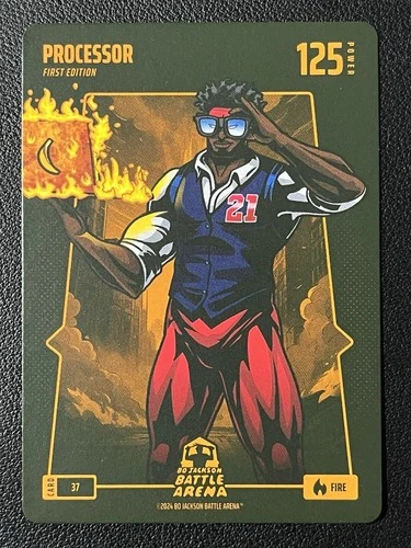 2024 Bo Jackson Battle Arena Joel Embiid Processor Fire First Edition #37