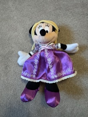Disney Parks Rapunzel Minnie Plush Doll Excellent Condition
