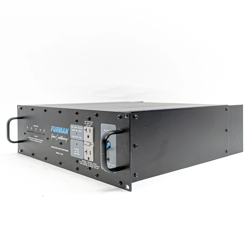 Furman IT-1220 Studio Grade Power Conditioner - Rock Solid Protection - Image 3 of 4