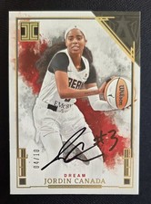 2025 Panini Impeccable WNBA - Jordin Canada Holo /10 ON CARD AUTO SSP RARE *Read