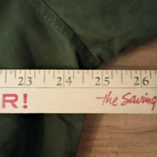 Hard Edge Shepra Lined Men’s Sz L Green Olive Bomber Jacket  image 4