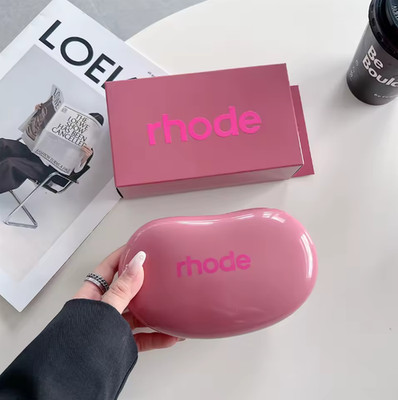Rhode Silicone Storage Pouch Portable Bag Cosmetic Organizer SALTY TAN
