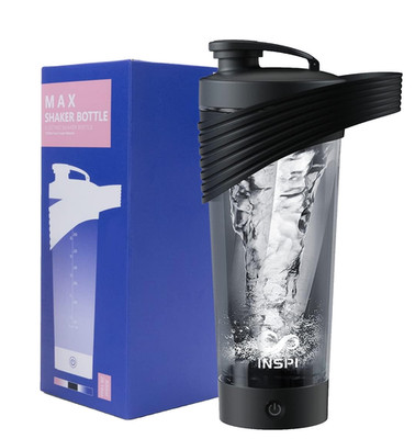 INSPI Blender Bottles, Electric Protein Shaker Bottle 28 oz Made with Tritan