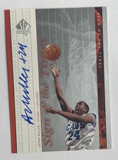 1999-00 Upper Deck SP Authentic Sign of The Times Andre Miller Auto #AM