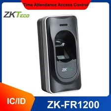 ZKteco FR1200 Fingerprint & RFID Card Reader For InBIO/F18/F8/TF1700 Access