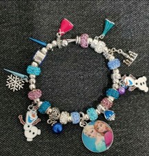 Disney  Princess NWT  FROZEN  Charm Bracelet Will Customize  MSRP 200