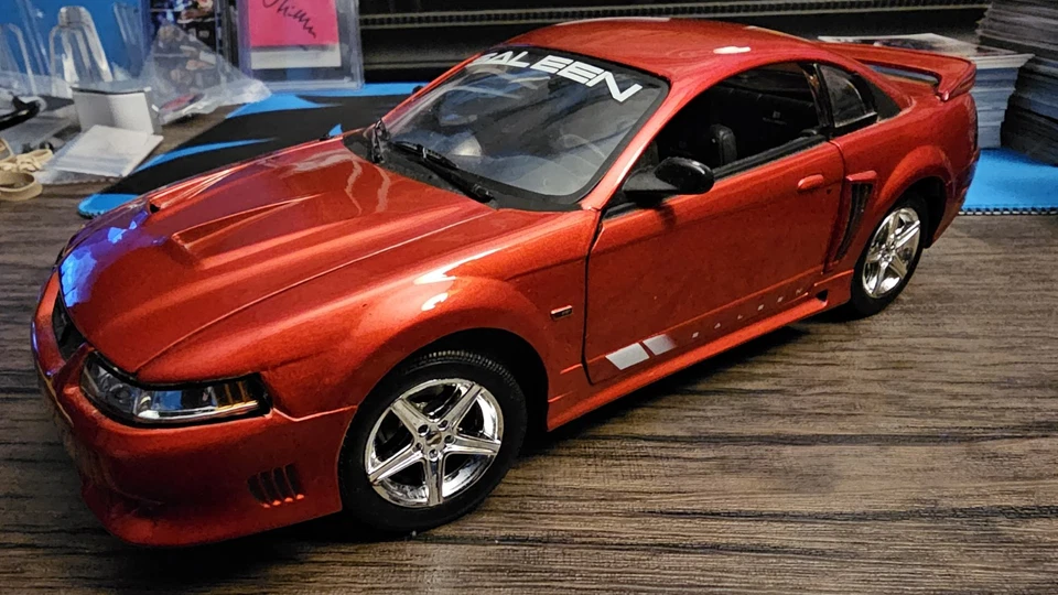 2 Fast 2 Furious 2003 Saleen Mustang 1:18 Scale Red Ertl No Box Great Condition! - Image 4 of 4