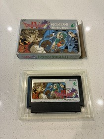 Dragon Quest IV 4 Famicom NES Vintage Japan import w/ Box  US Seller