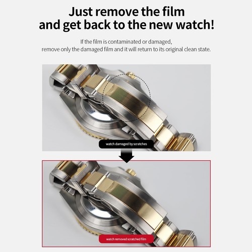 [1Set Full Package Body Protection Film Compatible with Rolex Daytona 40mm Re... - Picture 7 of 8