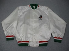 Japan J.League Suntory Jacket Mens One Size White Soccer Mizuno Vintage 90s