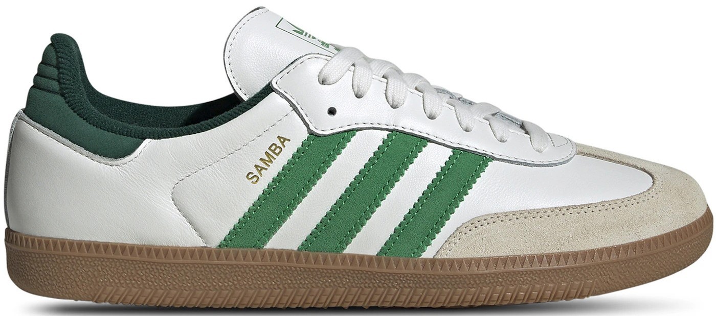 Size 10 - adidas Samba OG White Collegiate Green for sale online