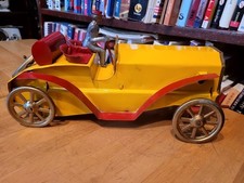 VERY NICE VINTAGE 1910's UNUSUAL DAYTON FRONT CRANK WIND UP CLOCKWORK AUTOMOBILE