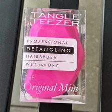 TANGLE TEEZER THE ORIGINAL MINI PROFESSIONAL DETANGLING HAIRBRUSH WET &DRY