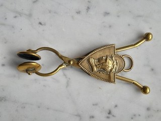 Victorian Brass Skirt Lifter.