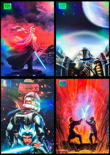 2025 Topps Chrome Star Wars Galaxy 🔥 YOU PICK Refractors HUGE RESTOCK! *READ*