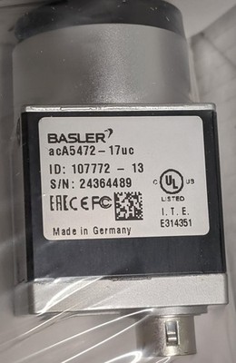 New Basler acA5472-17uc 20MP Color USB 3.0 C-Mount Machine Vision Camera