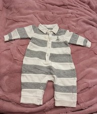 Jasper conran junior j nautical all in one romper newborn unisex