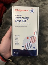 WALGREENS AT HOME PATERNITY TEST KIT TEST NO LAB FEES & FREE SHIPPING