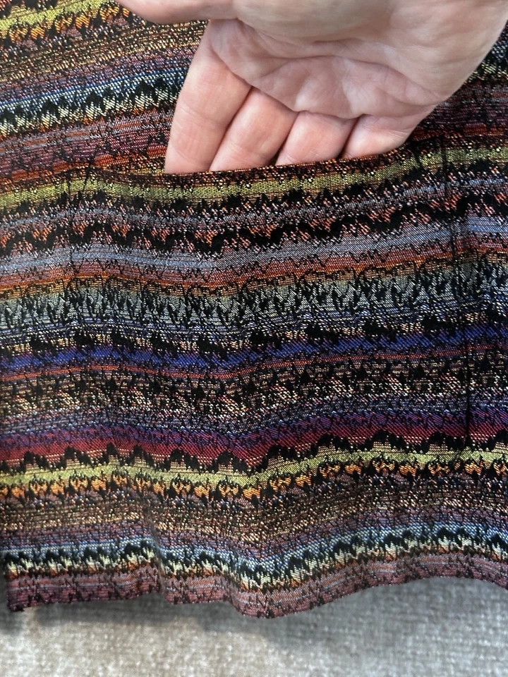 Stonebridge Blazer Jacket, Tapestry Look but Lightweight, Women's 1X Top Foto 3 de 4