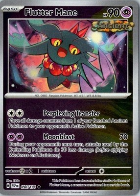 Flutter Mane - Reverse Holo 096/191 - SV08: Surging Sparks - Uncommon - NM