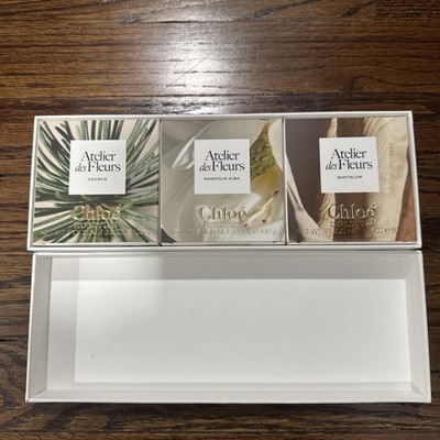 Chloe Atelier des Fleurs Perfumed 3-Piece Bar Soap Gift Set - 3.5 oz / 100g x 3