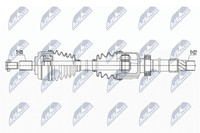 Antriebswelle NTY NPW-RE-167 FüR Renault Megane 4 B9A K9A Tce 130 B9MR K9MR 205