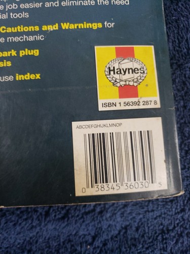 1988 thru 1997 Ford Festiva & Aspire Haynes Repair Manual 36030 - Bild 6 von 10
