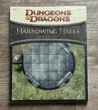 HARROWING HALLS Dungeons & Dragons DUNGEON TILES - DU6 - NEW SEALED - D&D