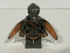 LEGO Star Wars Geonosian Dark Gray w/ Wings Minifigure sw0078 4478 Excellent