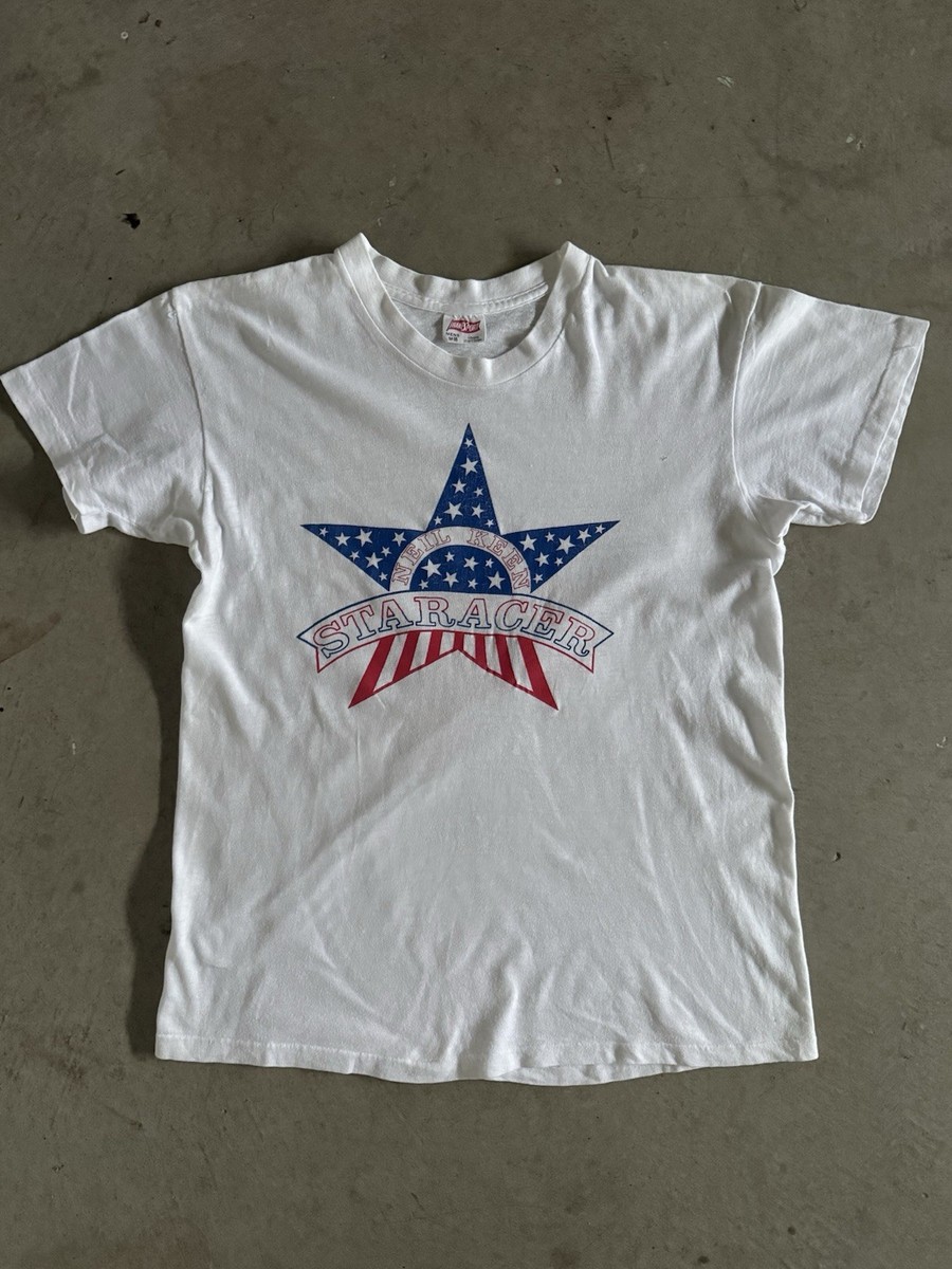 【第三弾】1960s Hanes football T-shirt Vntg 1960s Hanes Sport Neil Keen AMA Motocross Staracer Sz Med
