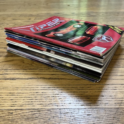 14 Dodge Viper Quarterly Magazine Issue Lot 1992-2004 Enthusiasts PlsCDesc - Foto 16 di 16