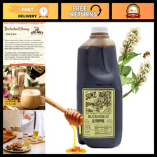 Raw Unfiltered Buckwheat Honey - 100 Pure All-Natural USDA Grade A - 80 oz