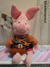 Toy,plush,piglet,Disney,from Winnie The Pooh Collectible, Highlander Piglet,