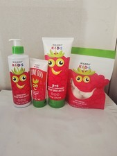 Bolero Kids STRAWBERRY WATERMELON SWIRL Bath Bundle - Unisex 6 Piece Set 