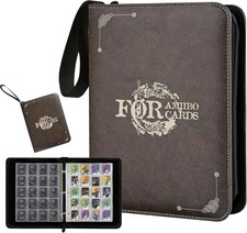 Mini Amiibo Card Display Album, Brown, 0.82X1...