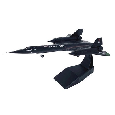 23cm Length Alloy SR-71 Blackbird Model For United States Air Force 1:144 Scale