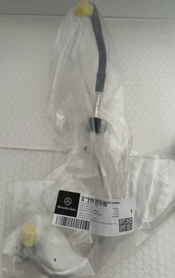 Línea de refrigerante A2782000900 OEM, Mercedes Benz Foto 2 de 2
