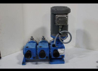 3/4'' LEWA ECODOS EEC 0000-13 DIAPHRAGM METERING PUMP WITH ATB MOTOR 2006