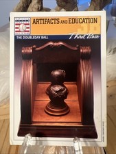 2008 Baseball Hall Of Fame (Yellow) Fast Facts - The Abner Doubleday Baseball B2