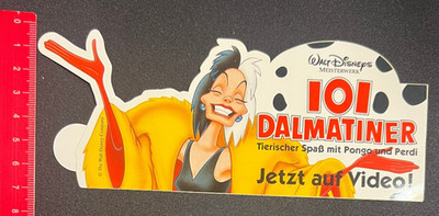Walt Disney 101 Dalmatians - Decal Sticker /26041710