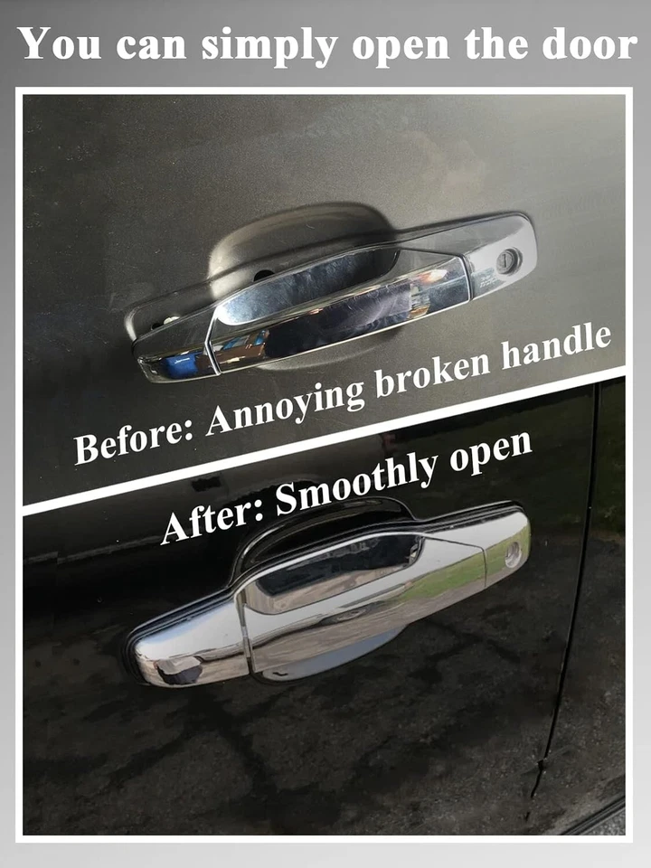 2X Front Right For 07-13 Chevy Tahoe Yukon GMC Sierra 1500 Denali Door Handles - Изображение 3 из 4