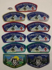 Grand Teton Council 1997 National Jamboree JSP Master Set Mint FREE SHIPPING